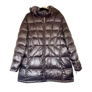 Calvin Klein Silver Puffer Jacket
